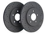 Hawk Performance Talon JNP-4090 Drilled and Slotted Rear Brake Rotor Set - 2015 Subaru Legacy