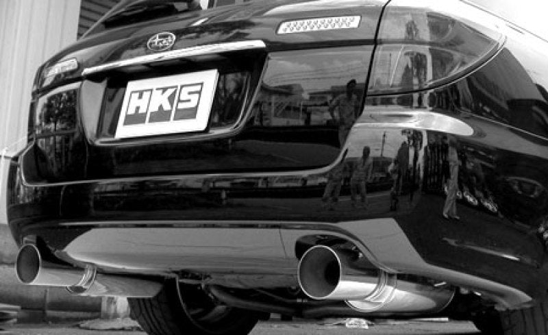 HKS Silent Hi-Power Dual Exhaust - 2005-2007 Subaru Legacy