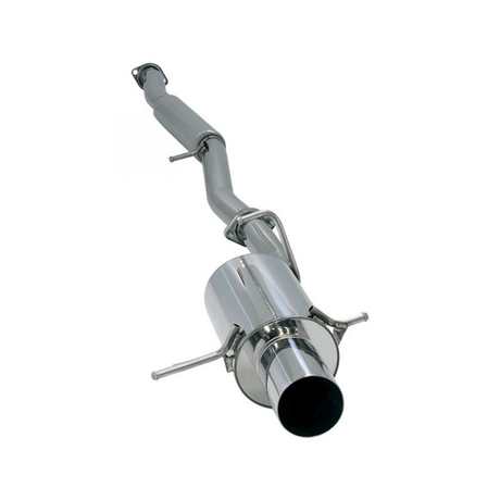 HKS Silent Hi-Power Cat-Back Exhaust - 2002-2007 Subaru WRX / STI