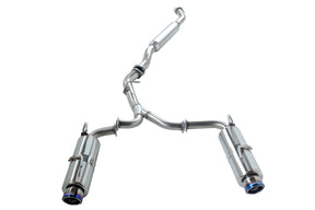 HKS Hi-Power SPEC-L II Cat-Back Exhaust - 2008-2014 Subaru WRX / STI