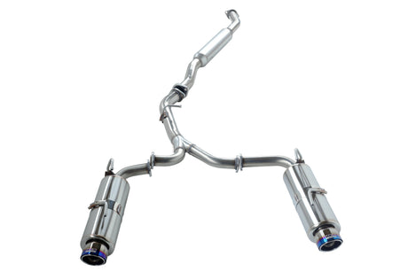 HKS Hi-Power SPEC-L II Cat-Back Exhaust - 2008-2014 Subaru WRX / STI