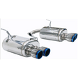 HKS Legamax Premium Axle-Back Exhaust - 2022+ Subaru WRX