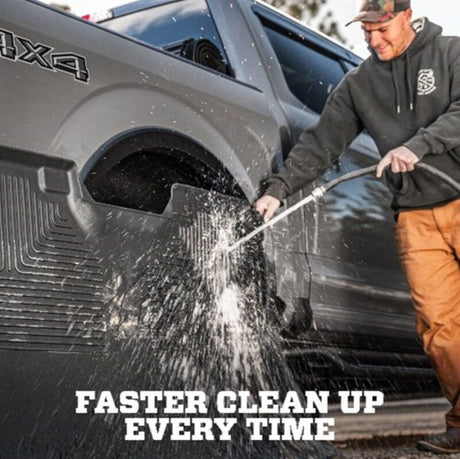Husky Liners WeatherBeater 2nd Row Floor Liner - Black - 2019-2025 Subaru Ascent