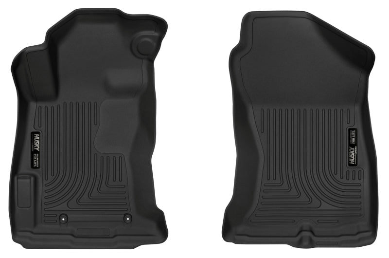 Husky Liners Black Front Floor Liners - 2018 Subaru Crosstrek
