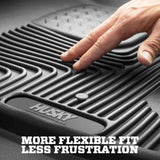 Husky Liners X-Act Contour Black Floor Liner (2nd Seat) - 2018-2021 Subaru Crosstrek