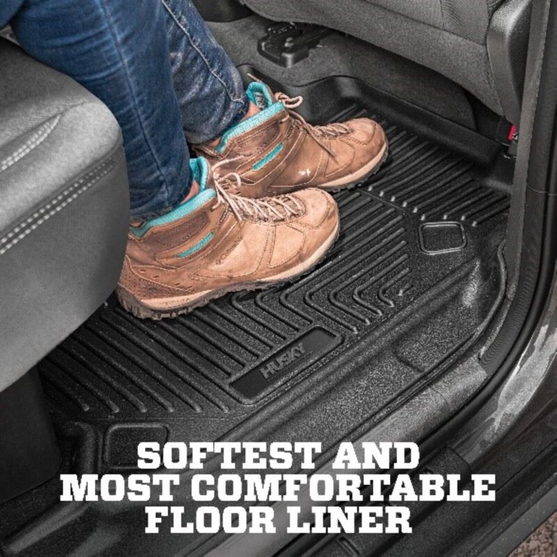 Husky Liners X-Act Contour Black 2nd Row Floor Liners - 2019-2023 Subaru Ascent