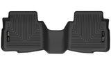 Husky Liners X-act Contour Series 2nd Seat Floor Liner - Black - 2020 Subaru Outback