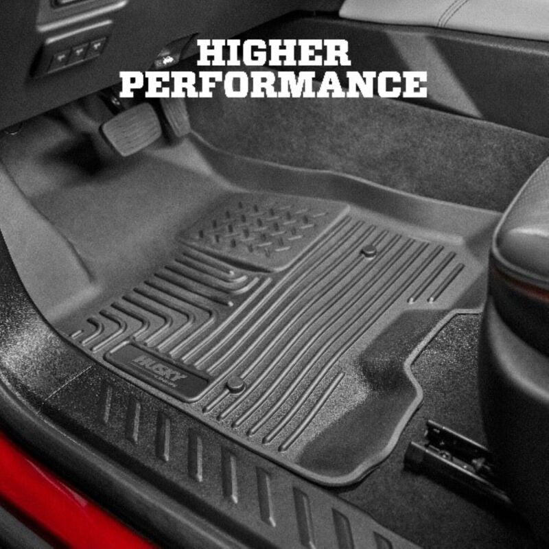 Husky Liners Weatherbeater Black Front & 2nd Seat Floor Liners - 2024 Subaru Crosstrek