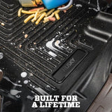 Husky Liners Weatherbeater Black Front & 2nd Seat Floor Liners - 2024 Subaru Crosstrek