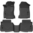Husky Liners WeatherBeater Black Front & 2nd Seat Floor Liners - 2020 Subaru Outback