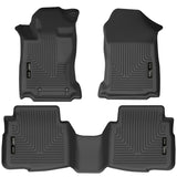Husky Liners WeatherBeater Black Front & 2nd Seat Floor Liners - 2020 Subaru Outback