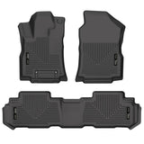 Husky Liners Weatherbeater Black Front & 2nd Seat Floor Liners - 2019-2023 Subaru Ascent