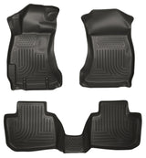 Husky Liners WeatherBeater Combo Black Floor Liners - 2010-2012 Subaru Outback