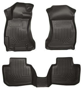 Husky Liners WeatherBeater Combo Black Floor Liners - 2010-2012 Subaru Outback