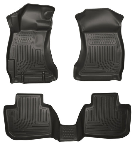 Husky Liners WeatherBeater Combo Black Floor Liners - 2010-2012 Subaru Outback