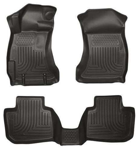 Husky Liners WeatherBeater Combo Black Floor Liners - 2010-2012 Subaru Outback