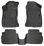 Husky Liners Weatherbeater Black Front & 2nd Seat Floor Liners - 2017 Subaru Impreza