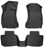 Husky Liners WeatherBeater Combo Front&2nd Row Black Floor Liners - 2012-2014 Subaru Impreza