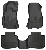 Husky Liners WeatherBeater Front & 2nd Seat Black Floor Liners - 2013 Subaru Outback