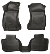 Husky Liners WeatherBeater Front & 2nd Seat Black Floor Liners - 2013 Subaru Outback