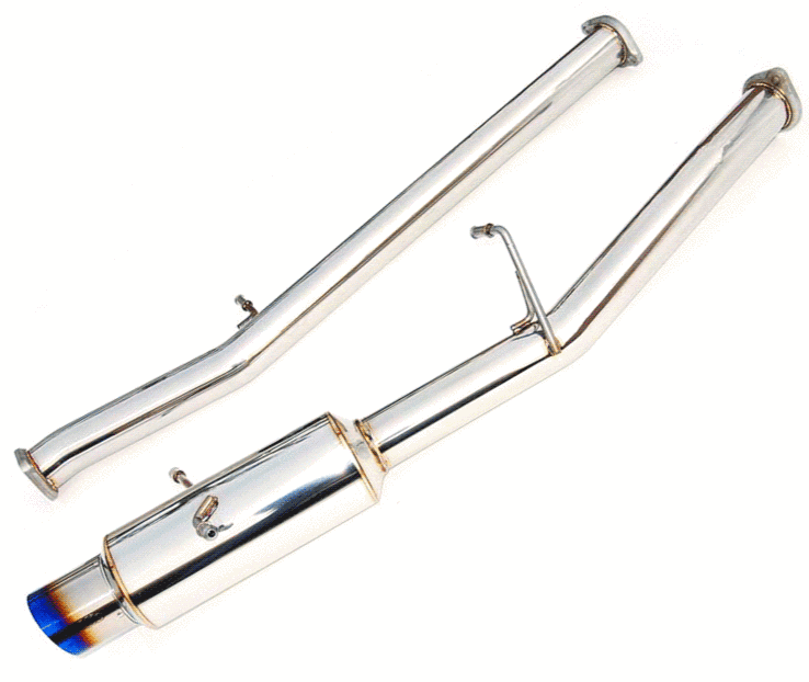 Invidia N1 Racing Titanium-Tip Cat-Back Exhaust - 2002-2007 Subaru WRX / STI
