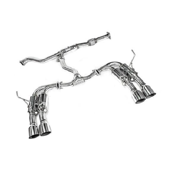 Invidia Gemini R400 Cat-Back Exhaust - 2008-2014 Subaru WRX / STI Hatchback