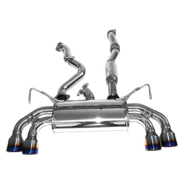 Invidia Q300 Titanium-Tip Dual Cat-Back Exhaust - 2008-2014 Subaru WRX / STI Hatchback