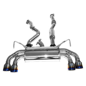 Invidia Q300 Titanium-Tip Dual Cat-Back Exhaust - 2008-2014 Subaru WRX / STI Hatchback