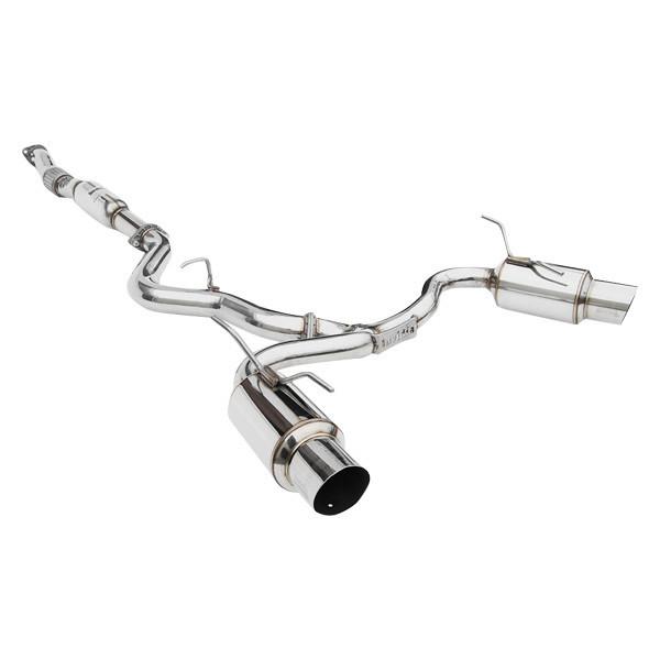 Invidia Dual N1 Stainless-Tip Cat-Back Exhaust - 2008-2014 Subaru WRX / STI Hatchback
