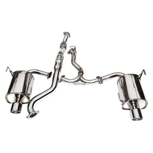 Invidia Q300 Dual Cat-Back Exhaust - 2008-2014 Subaru WRX / STI Sedan