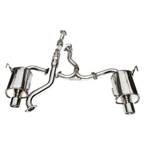 Invidia Q300 Dual Cat-Back Exhaust - 2008-2014 Subaru WRX / STI Sedan