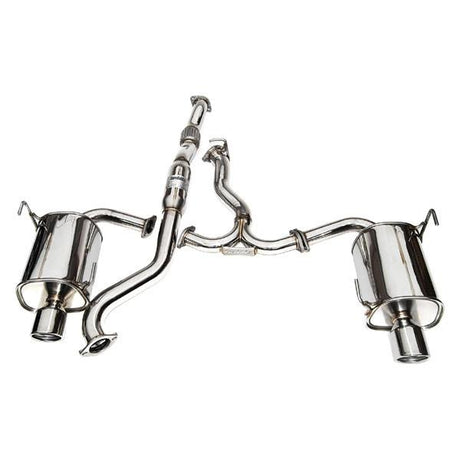 Invidia Q300 Dual Cat-Back Exhaust - 2008-2014 Subaru WRX / STI Sedan