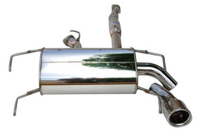 Invidia Q300 Rolled Titanium-Tip Cat-Back Exhaust - 2008-2010 Subaru WRX Hatchback