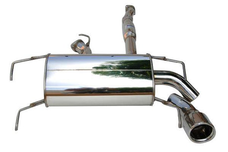 Invidia Q300 Rolled Titanium-Tip Cat-Back Exhaust - 2008-2010 Subaru WRX Hatchback