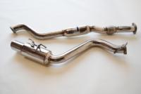 Invidia N1 Stainless-Tip Cat-Back Exhaust - 2008-2014 Subaru WRX / STI Hatchback