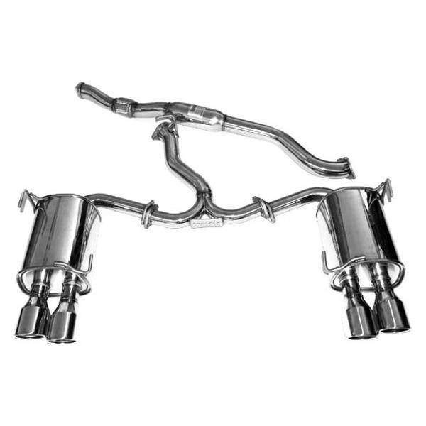 Invidia Q300 Dual Cat-Back Exhaust - 2011-2014 Subaru WRX / STI Sedan