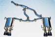 Invidia Q300 Titanium-Tip Cat-Back Exhaust - 2011-2014 Subaru WRX / STI Sedan