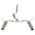 Invidia N1 Stainless-Tip Cat-Back Exhaust - 2011-2014 Subaru WRX / STI Sedan