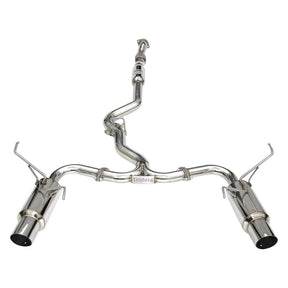 Invidia N1 Stainless-Tip Cat-Back Exhaust - 2011-2014 Subaru WRX / STI Sedan