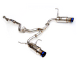 Invidia N1 Twin-Outlet Titanium-Tip Cat-Back Exhaust - 2011-2014 Subaru WRX / STI Sedan