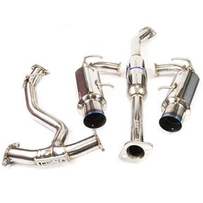 Invidia N1 Burnt Titanium-Tip Cat-Back Exhaust - 2013+ Subaru BRZ