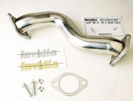 Invidia One-Piece Overpipe - 2013-2021 Subaru BRZ