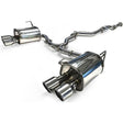 Invidia Q300 Cat-Back Exhaust - 2011-2014 Subaru WRX / STI Sedan