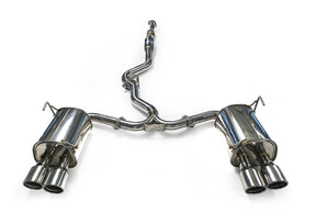 Invidia Q300 Polished Quad-Tip Cat-Back Exhaust - 2015-2021 Subaru WRX / STI