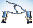 Invidia Q300 Burnt Titanium Quad-Tip Cat-Back Exhaust - 2015-2021 Subaru WRX / STI