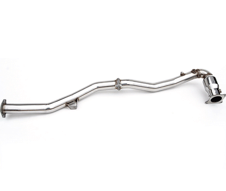 Invidia Catted J-Pipe with Wideband Bung - 2015-2021 Subaru WRX 6MT