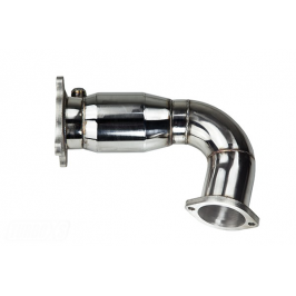 TurboXS Catted J-Pipe Front Section - 2015-2021 Subaru WRX