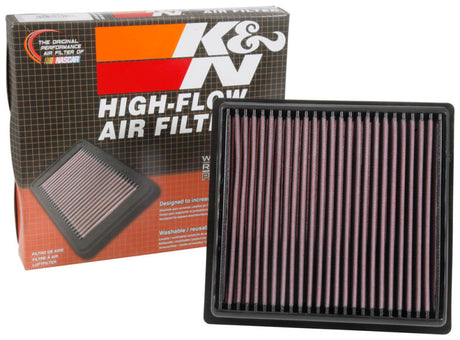 K&N L4-2.0L F / I Drop In Replacement Air Filter - 2017 Subaru Impreza