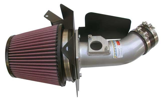 K&N F4-2.5L Silver Typhoon Short Ram Intake - 2004-2006 Subaru Forester