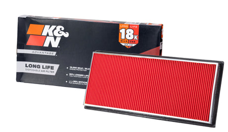 K&N Advantage Air Filter 18K Miles - 2000-2004 Subaru Outback